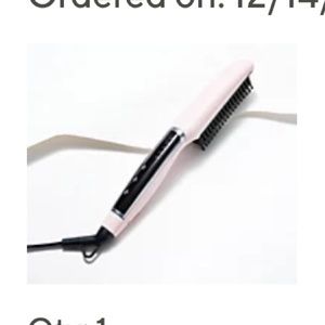 Calista TriangIPRO Heated Hair Detailer Brush - Flamingo Pink